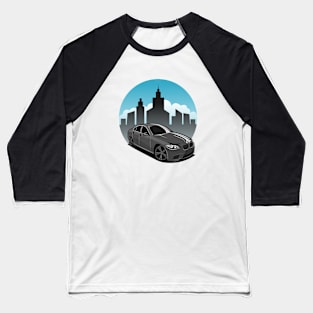 black BMW car Baseball T-Shirt